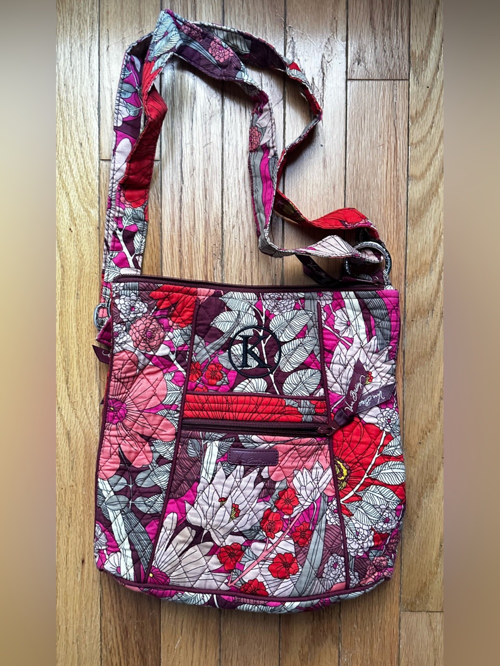 Vera Bradley K Travel Pouch
